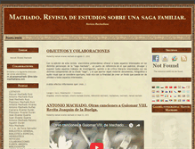 Tablet Screenshot of antoniomachado.com